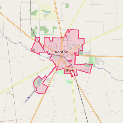 Map of Kenton