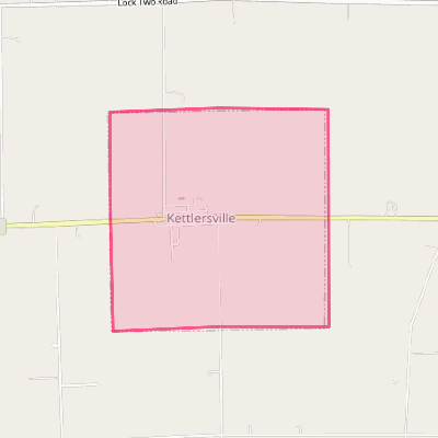 Map of Kettlersville