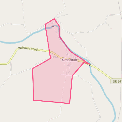 Map of Kimbolton