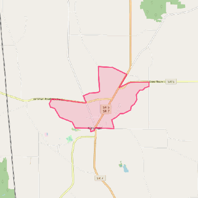 Map of Kinsman Center