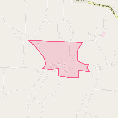 Map of Lafferty