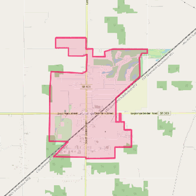 Map of LaGrange