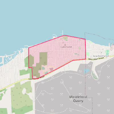 Map of Lakeside