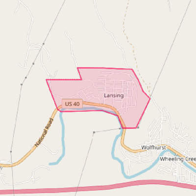 Map of Lansing