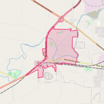 Map of Leavittsburg