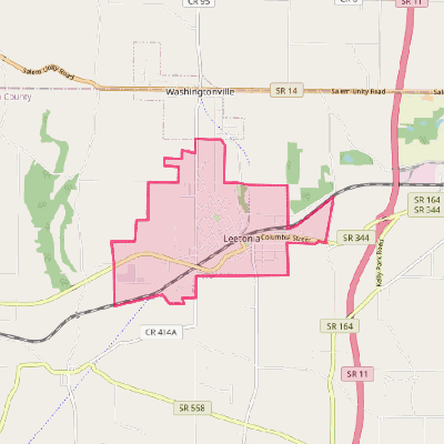 Map of Leetonia