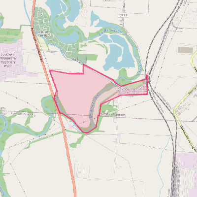 Map of Lockbourne