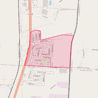 Map of Logan Elm Village