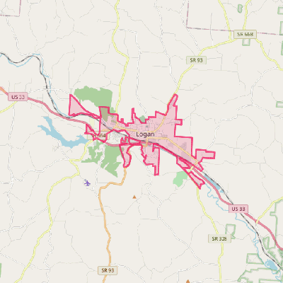 Map of Logan