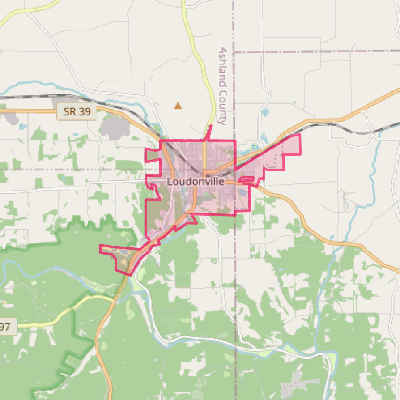 Map of Loudonville