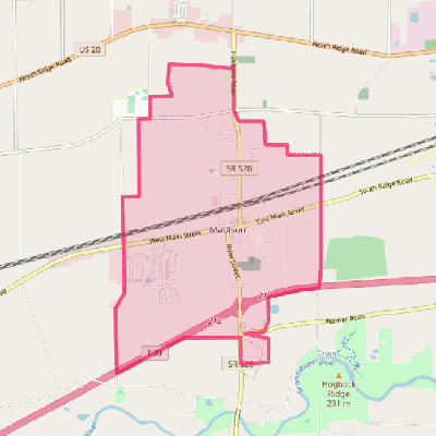 Map of Madison