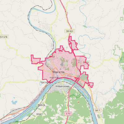 Map of Marietta