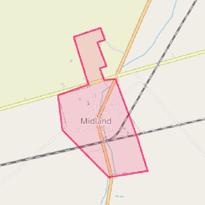 Map of Midland