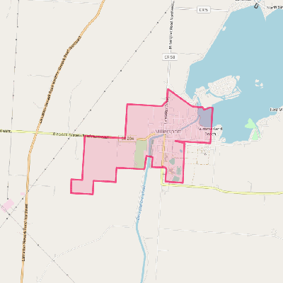 Map of Millersport