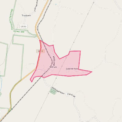 Map of Millfield