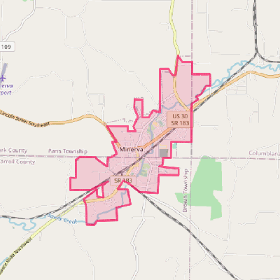 Map of Minerva