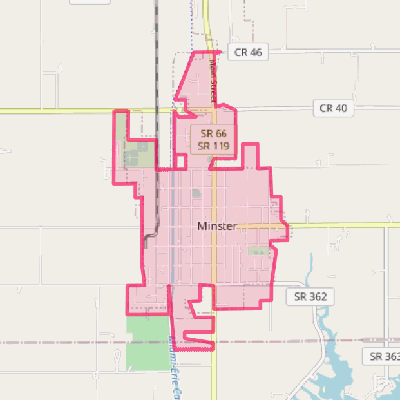 Map of Minster