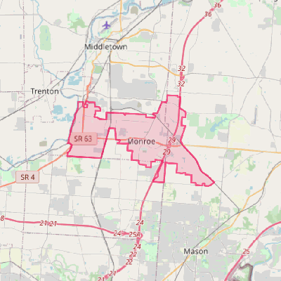 Map of Monroe