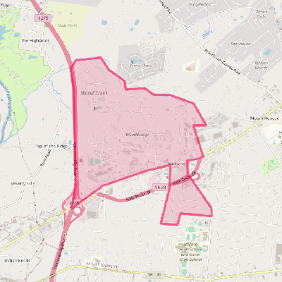 Map of Mulberry