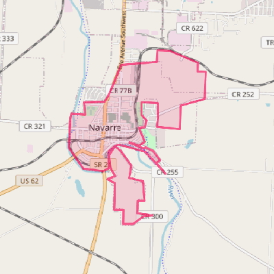 Map of Navarre