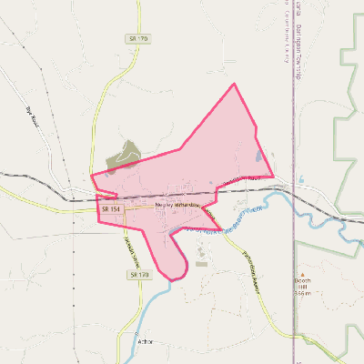 Map of Negley