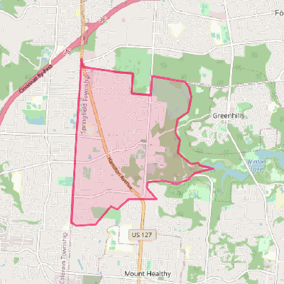 Map of New Burlington