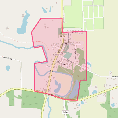 Map of Newport