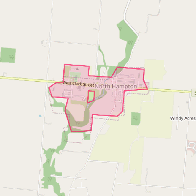 Map of North Hampton