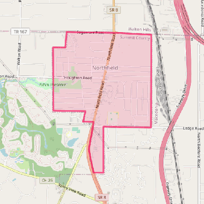 Map of Northfield