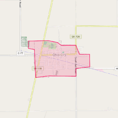 Map of Ohio City