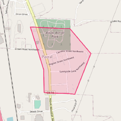 Map of Parral