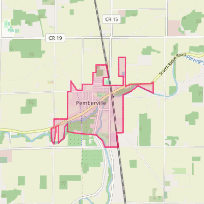 Map of Pemberville