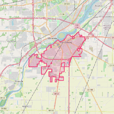 Map of Perrysburg