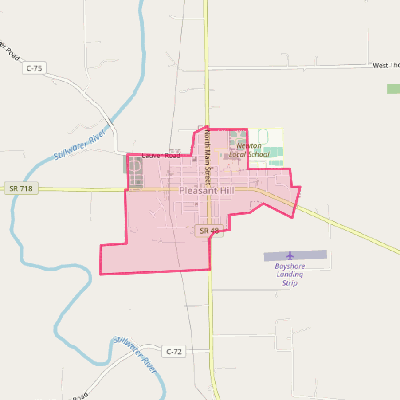 Map of Pleasant Hill