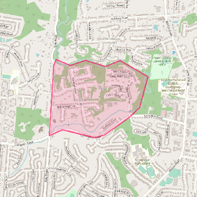 Map of Pleasant Hills