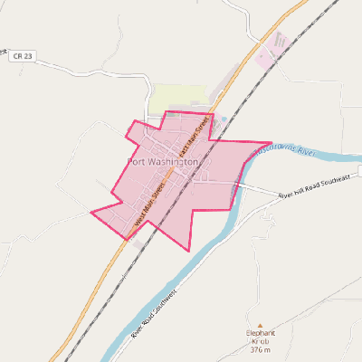 Map of Port Washington