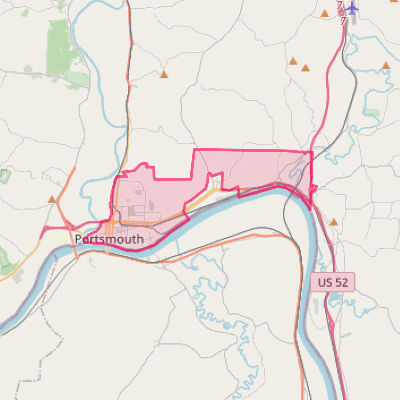 Map of Portsmouth