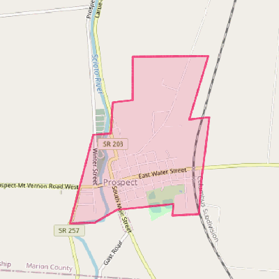 Map of Prospect