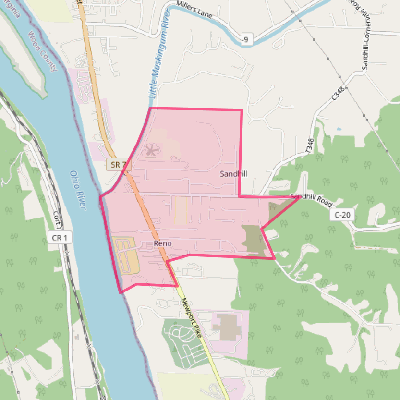 Map of Reno