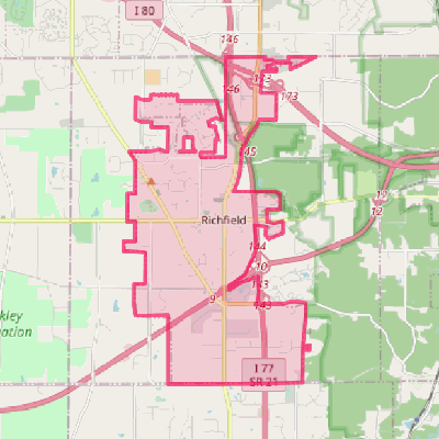 Map of Richfield