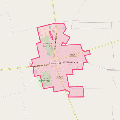 Map of Richwood