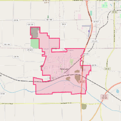 Map of Rittman