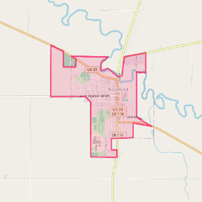 Map of Rockford