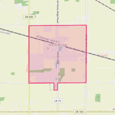 Map of Rocky Ridge