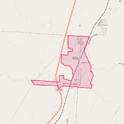 Map of Roseville