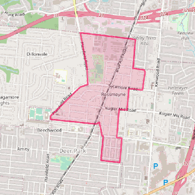 Map of Rossmoyne