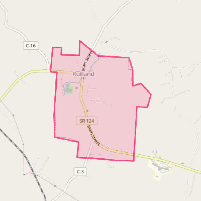 Map of Rutland