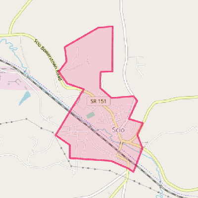 Map of Scio