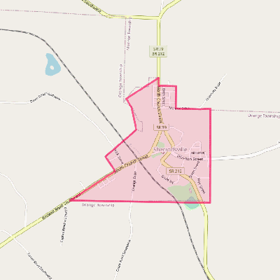 Map of Sherrodsville