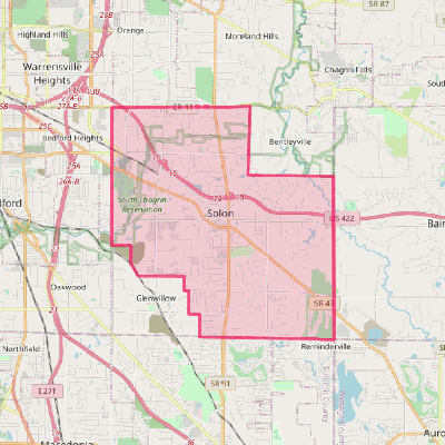 Map of Solon